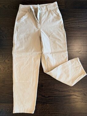 Wilfred Cream Carpenter Pants